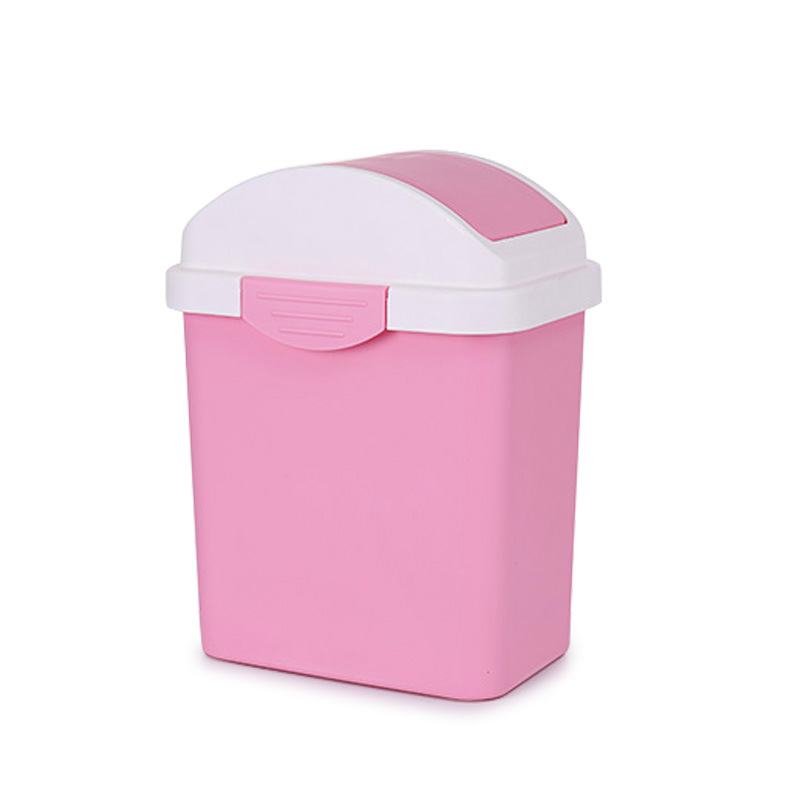 厂家直销日用百货新款糖果色遥盖垃圾桶