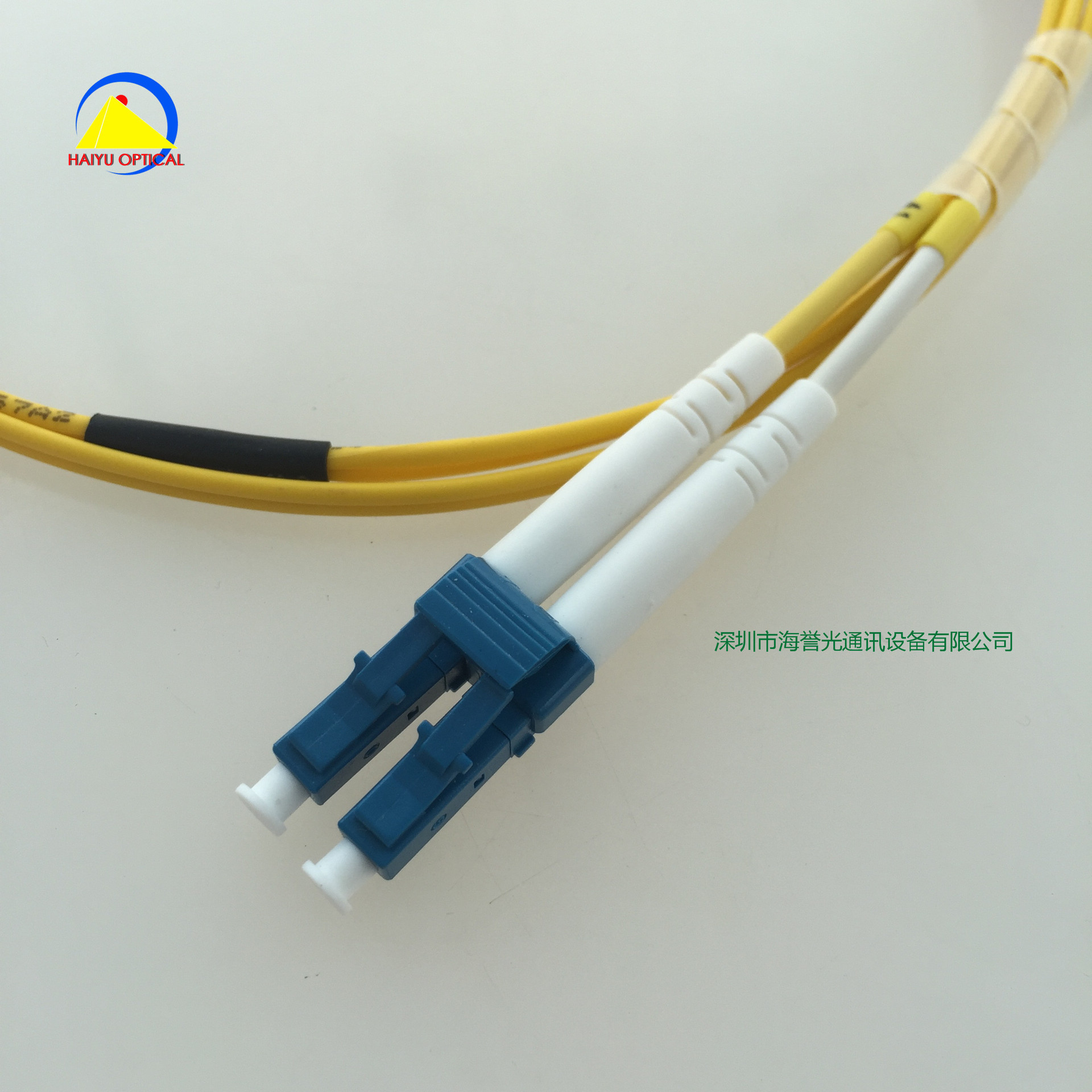 lc/upc-sc/upc单模双芯2.0/3.0光纤跳线1米 定做红黑尾 常规尾套