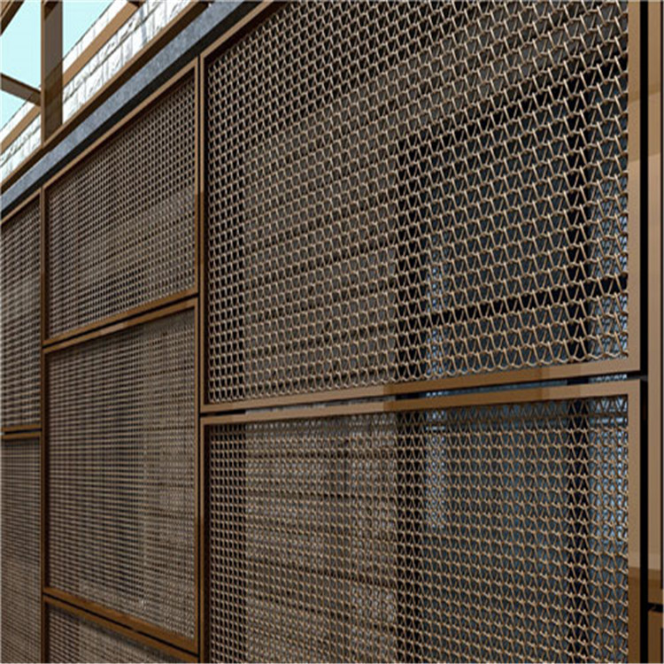 钱森牌金属幕墙网金属镂空隔断厂家直销金属