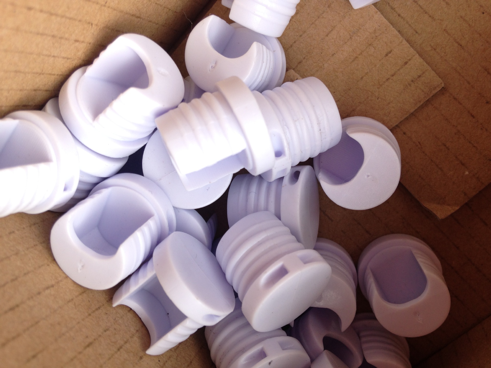 96槽折自拍杆尾塞5f6s白色堵头bvc