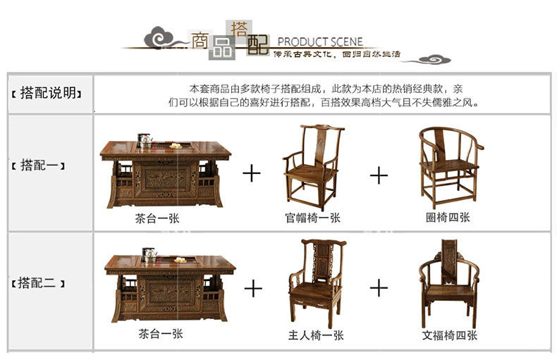 (发物流) 【规格】:茶桌尺寸:长153,宽80,高70cm; 【备注】:产品规格