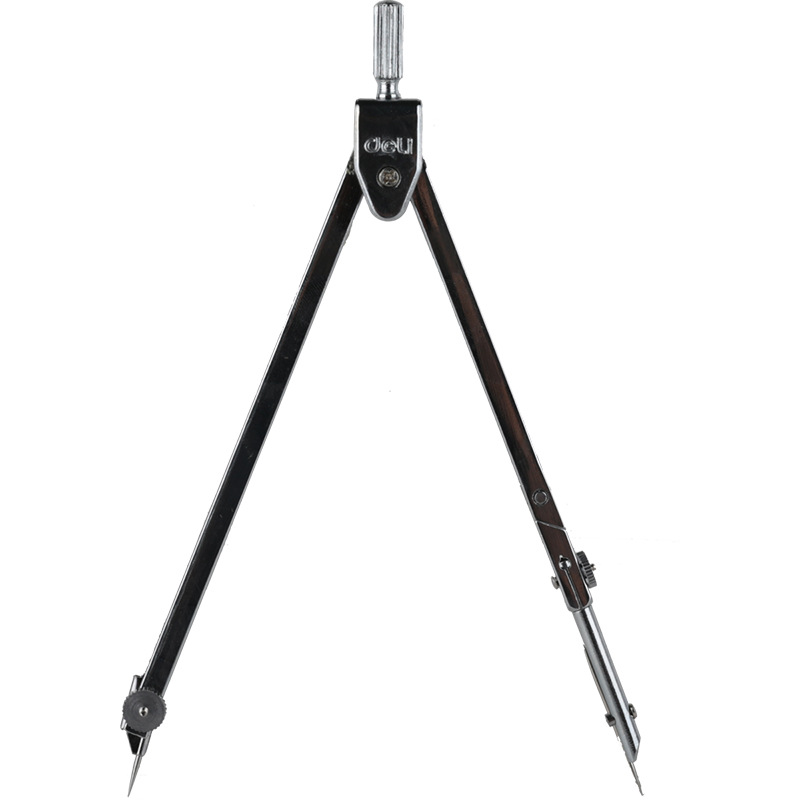 得力8605 圆规 学生圆规专业绘图六件