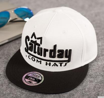 英文字母星期夏天韩版潮款星期棒球帽 平沿鸭舌帽女帽太阳帽