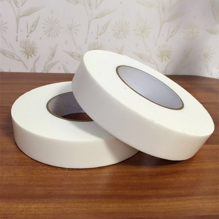 白色泡棉双面胶 泡沫双面胶强力广告办公海绵双面胶厂家定做批发