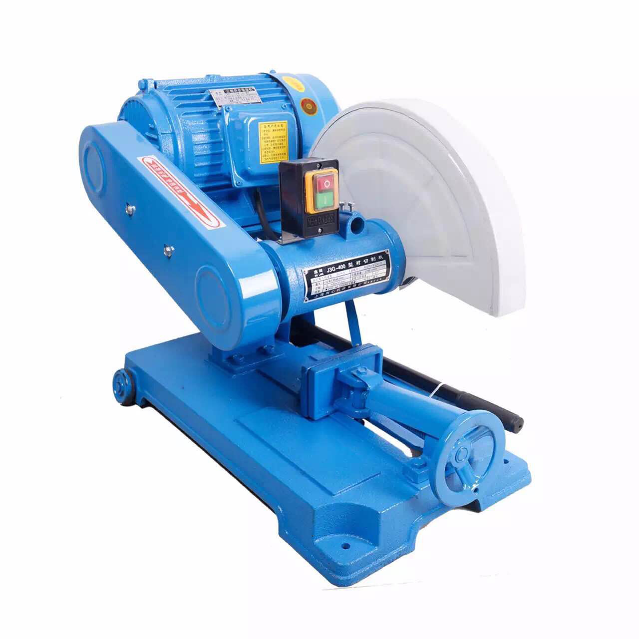 鑫湖牌切割机 工业级400型材切割机4.0kw 电压380v铸铁底座 铜