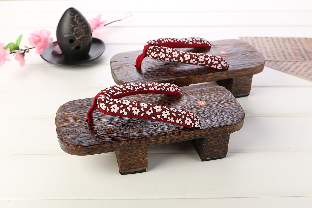 厂家直销 日本绅士木屐木拖鞋人字拖鞋 cosplay男女款二齿木屐