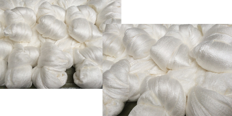 正宗桑蚕丝原料厂家直销机制蚕丝绵桑蚕丝光胎原料桑蚕丝长丝批发