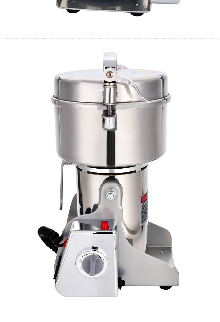 冷凝器供应 赛特**500克粉碎机药材粉碎机三七打粉机家用商用粉碎机