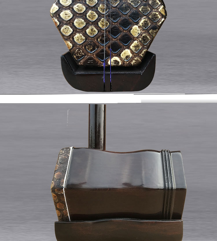 厂家直销二胡乐器 白木二胡 实木底托二胡 送琴盒