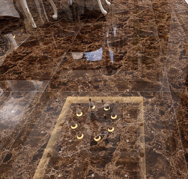 10001000深咖网全抛釉瓷砖 防潮地面砖 批发特价