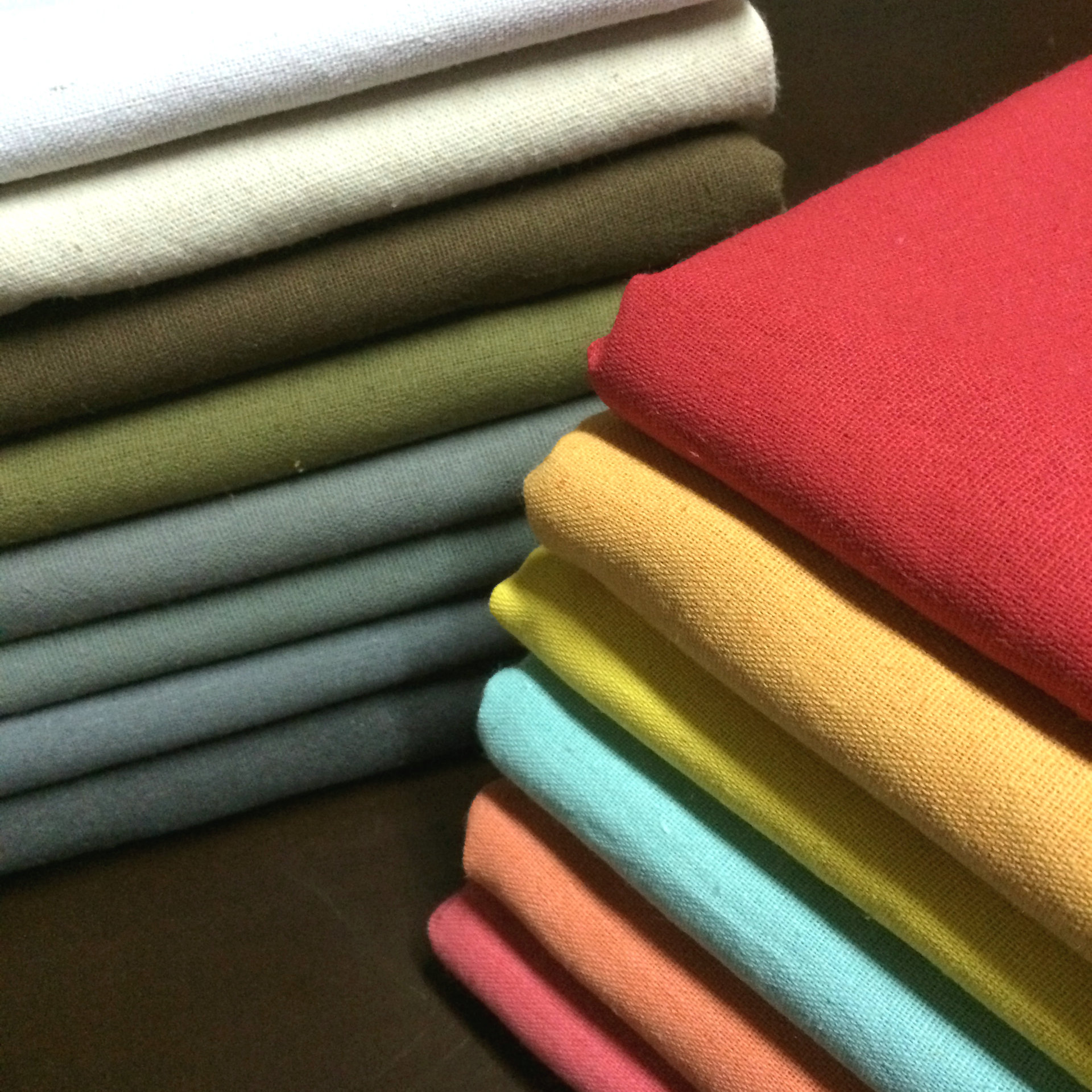 纯色亚麻棉布料 袋子窗帘沙发布 拍照背景布麻布面料 批发棉麻布