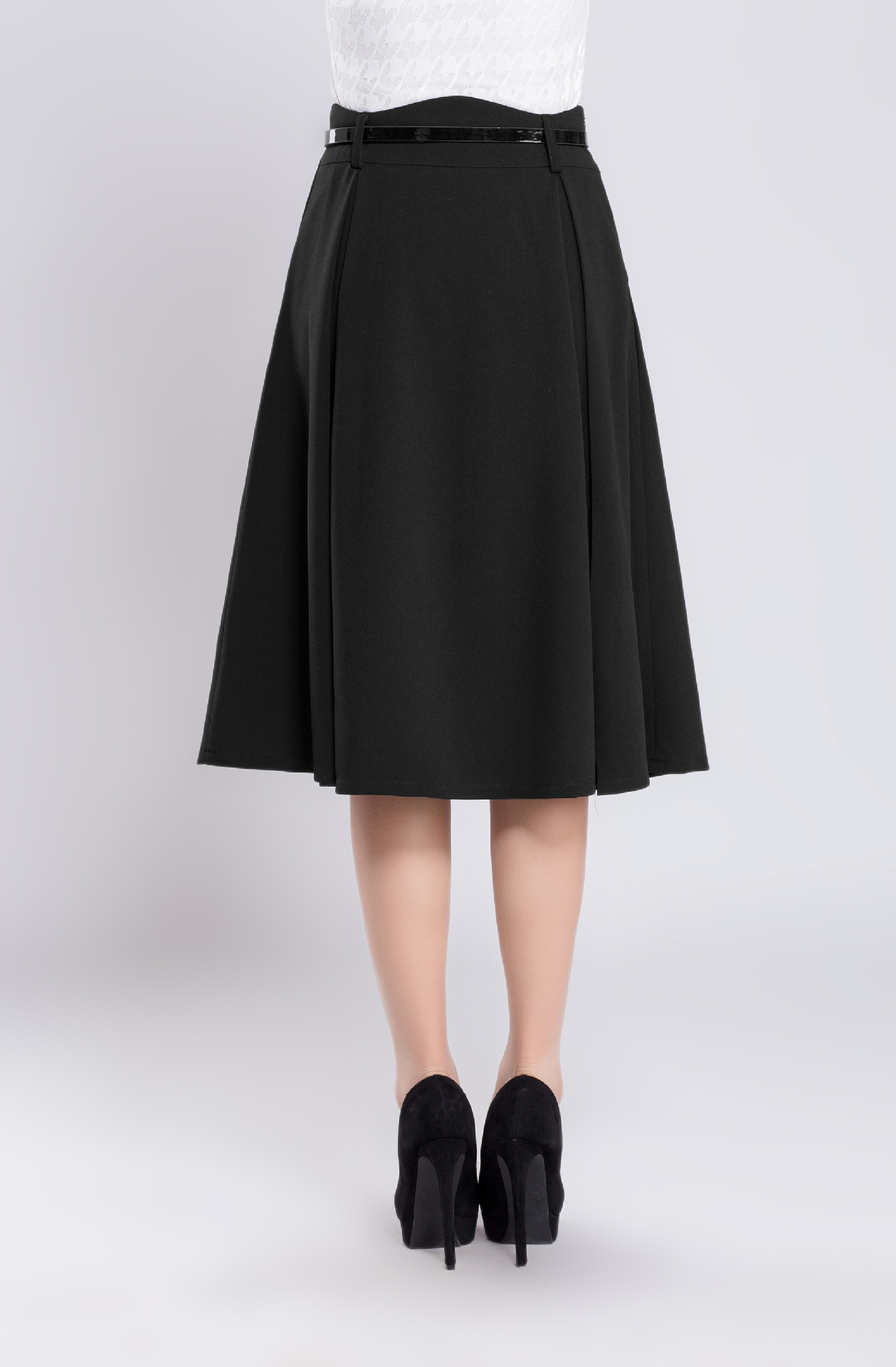 修身显瘦a字百褶裙2016春夏新款 韩版时尚打底半身裙中长款