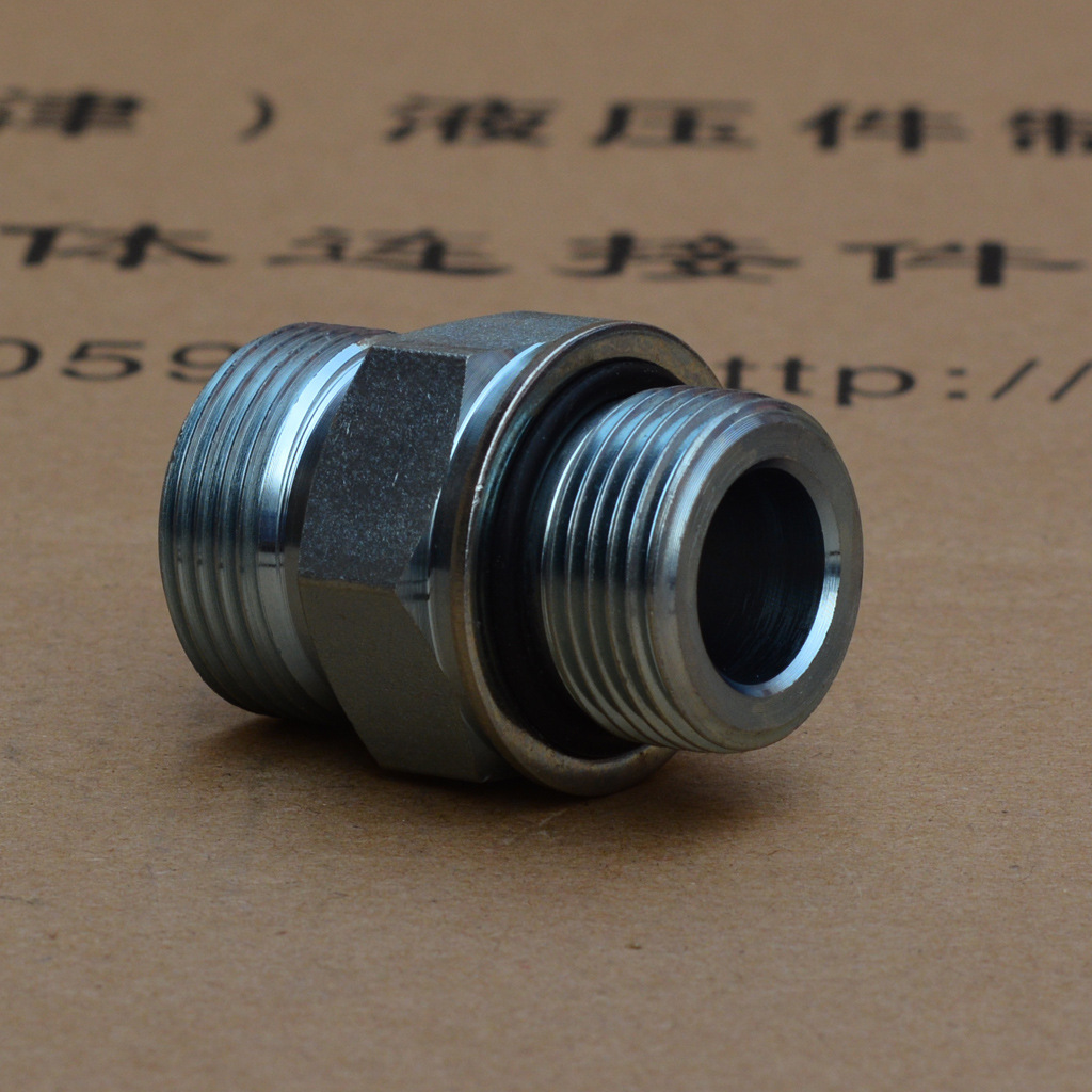 1ch 1dh公制外螺纹柱端 伊顿永华标准公制螺纹卡套端直通接头供应商