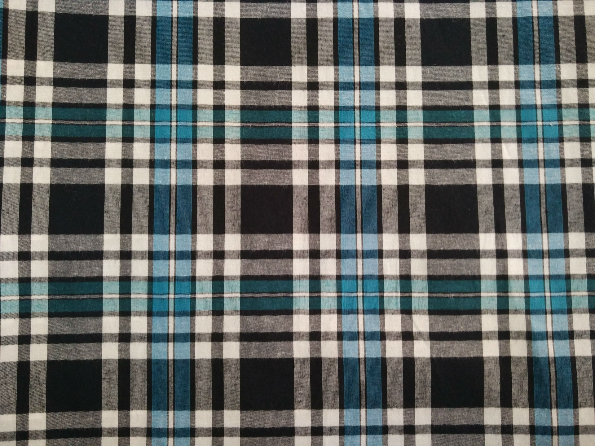 cvc色织格子衬衫面料 出口美国 承接订单