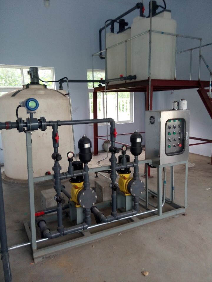 pac絮凝剂加药装置 自动精准投加pac加药装置