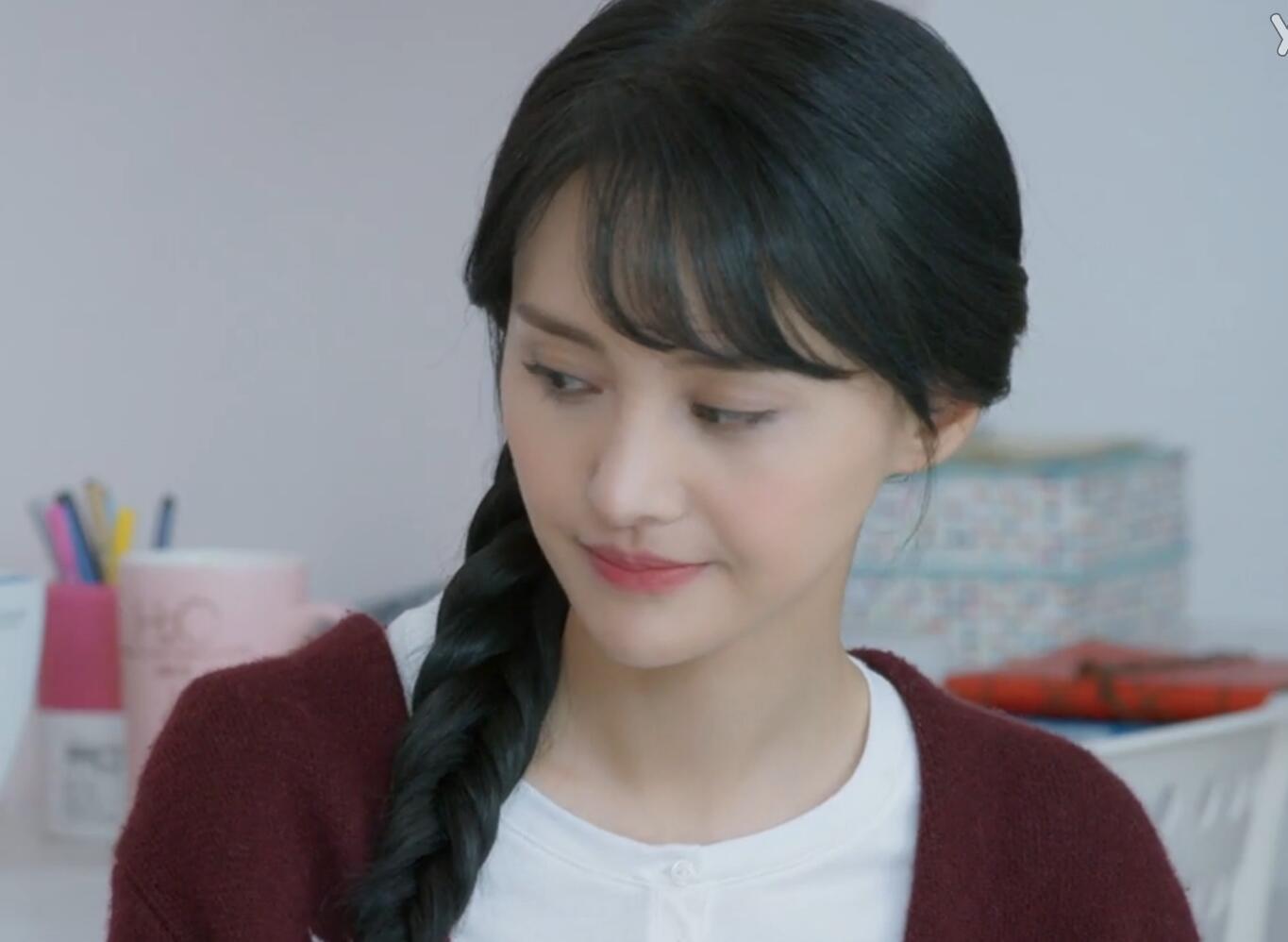 (现货)微微一笑很倾城贝微微郑爽同款酒红色毛衣外套女一件代发