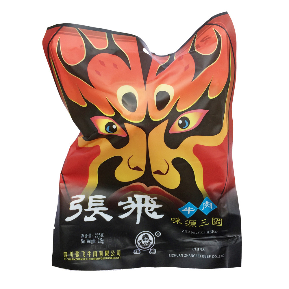 张飞原味牛肉225g 好吃零食品小吃 老少皆宜四川特产40袋/箱