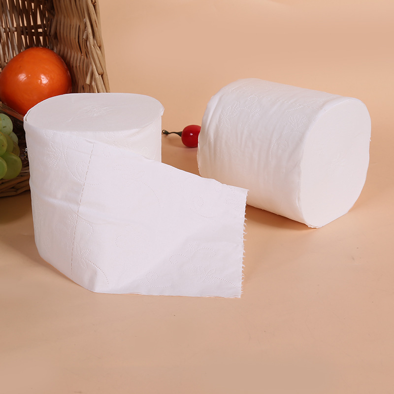 厂家直销品味幸福手提短卷纸 卫生纸原生木桨厕纸家用卫生纸批.