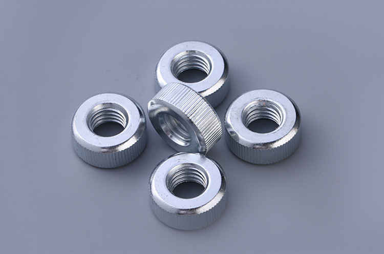 厂家推荐 国标圆螺母 滚花螺母 螺母加工定制 品质保证 量.