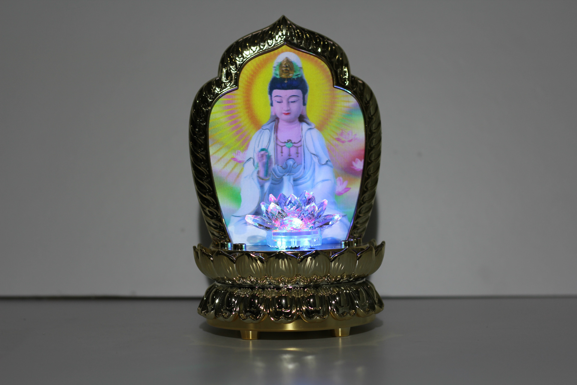 3d七彩炫光多功能念佛机.佛具用品批发