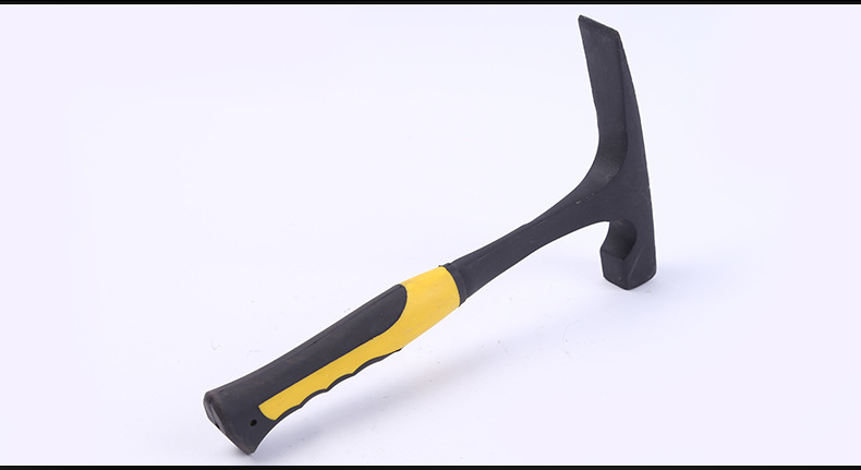 铁锤子平头地质勘探锤专业地质锤地矿勘探锤扁头鸭嘴锤采矿锤户外