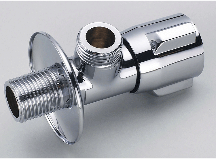 厂家直销 全铜三角阀冷热加厚加长防爆马桶热水器进水阀 止水阀