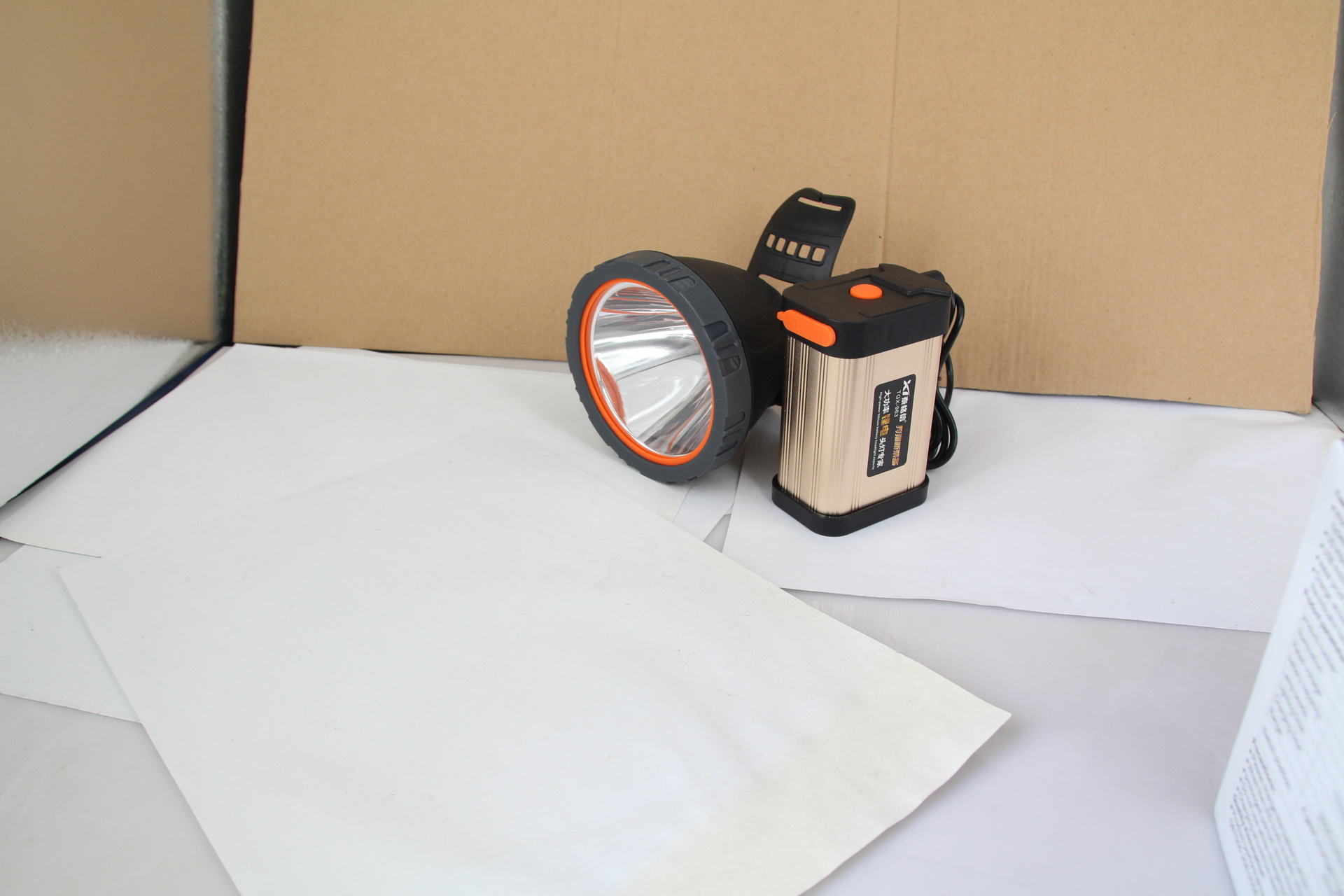 泰格信tgx-963充电led锂电头灯户