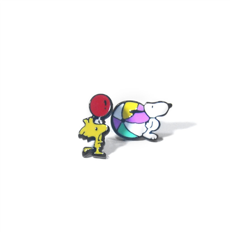 经典欧美卡通花生漫画snoopy史努比小黄鸟耳钉耳环韩国女款耳饰