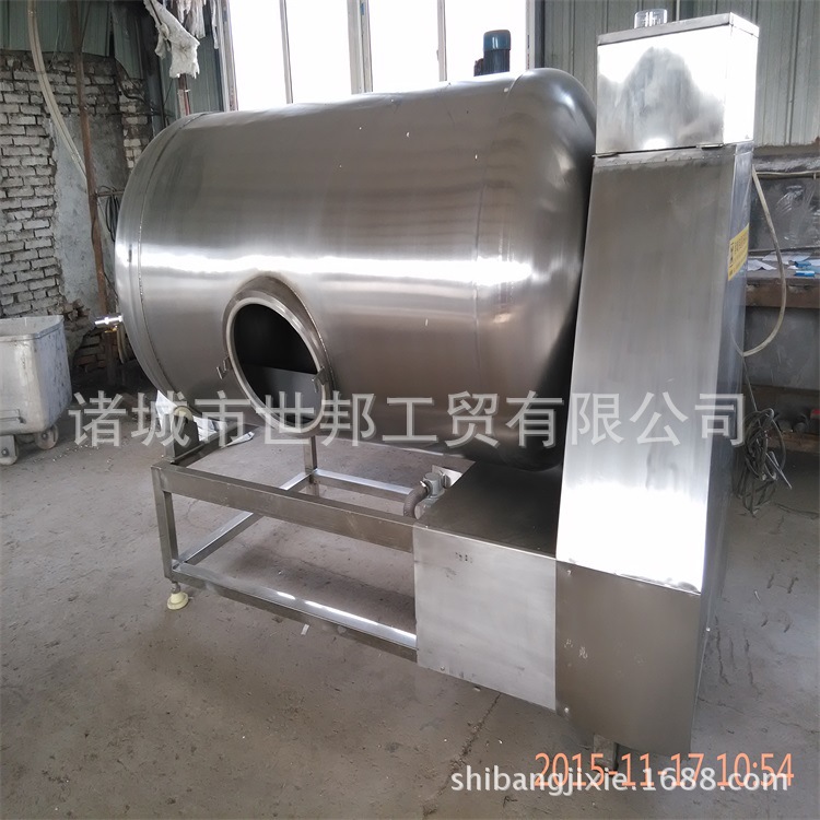 山东世邦真空滚揉机批发 肉类真空滚揉机 大型肉类腌制机厂
