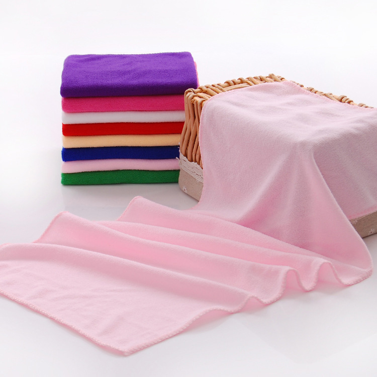 酒店超细纤维纳米30*60吸水毛巾摆地摊跑江湖多色可加印logo定制
