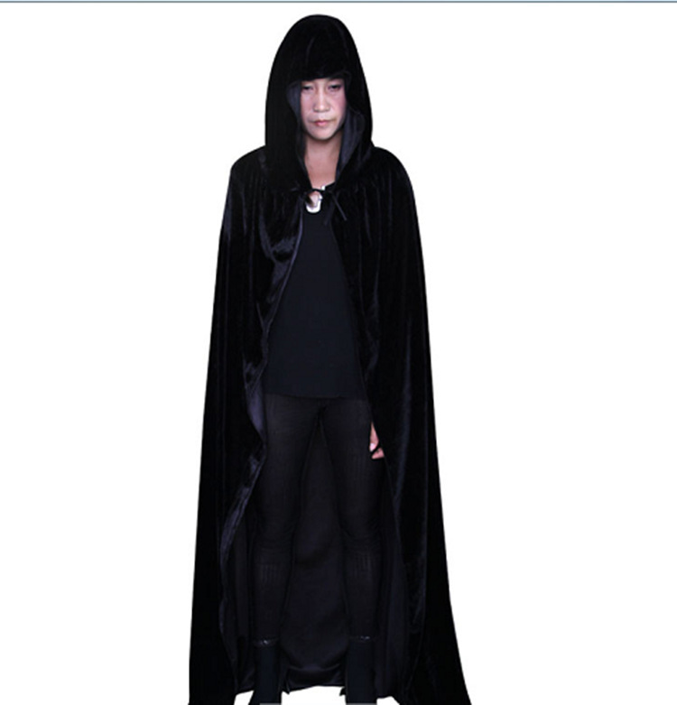 万圣节披风cosplay化妆舞会服装巫婆斗篷女巫精灵披风巫师服饰