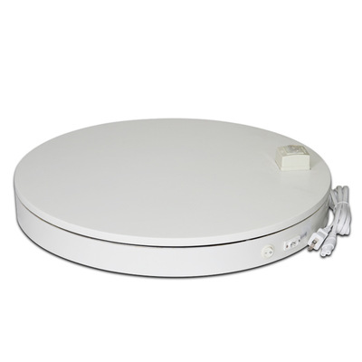 50cm电动转盘 带插座旋转台 商场展厅陈列底座 360度电动旋转托盘