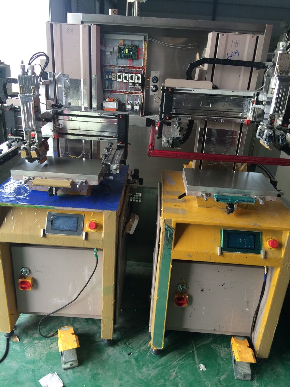 转让自用二手东远丝印机25pd