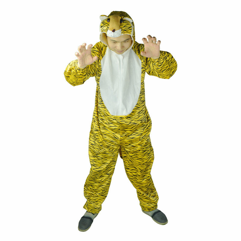 万圣节活动化妆舞会装扮舞台演出幼儿园亲子活动服装老虎服装cos