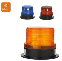 栖凤LED频闪型警告灯QF94亮度交通警示灯一体式设备信号灯带磁座