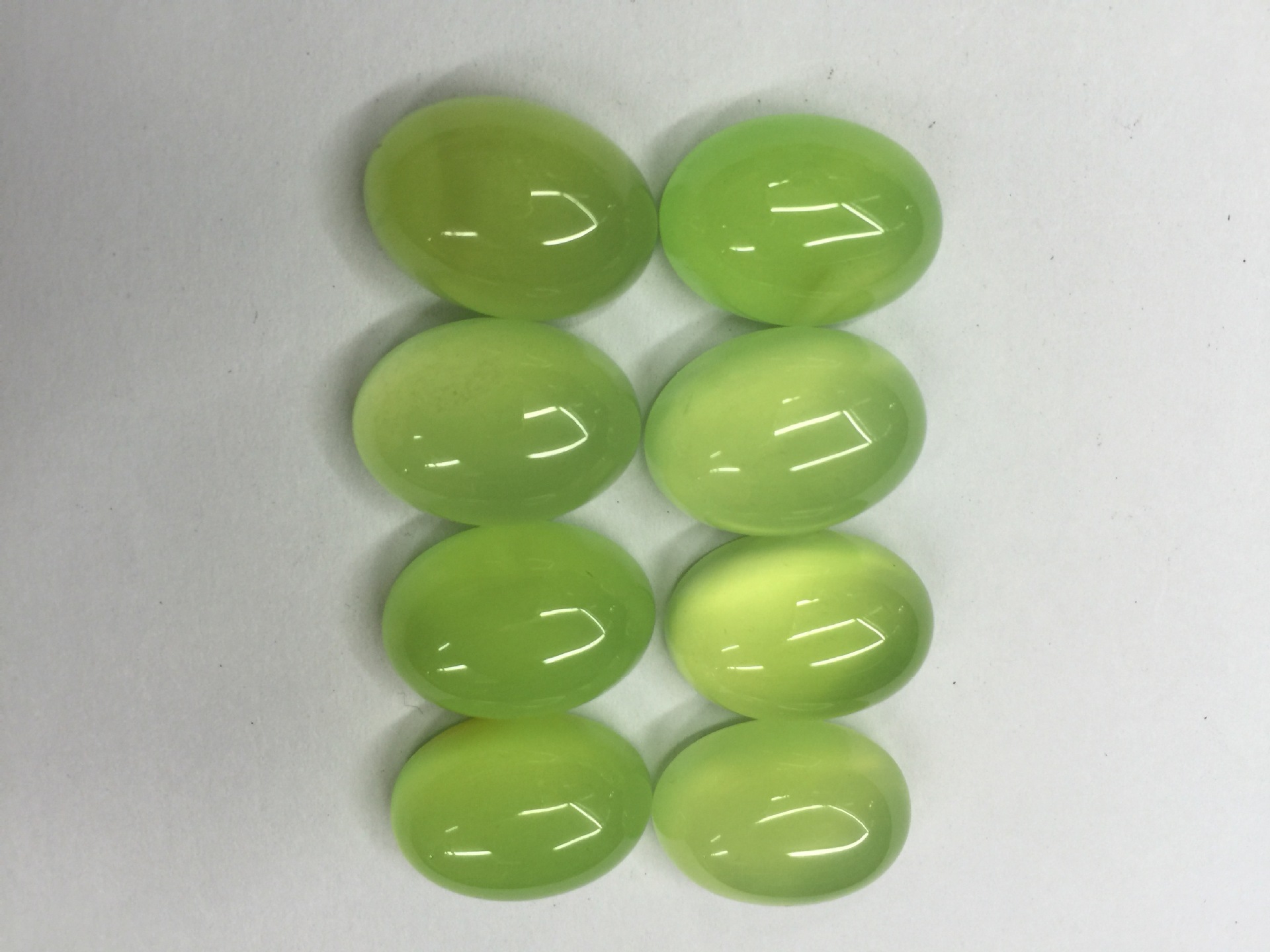 石中宝天然宝石工艺品 葡萄石玛瑙戒面 欧美时尚首饰吊坠定制批发