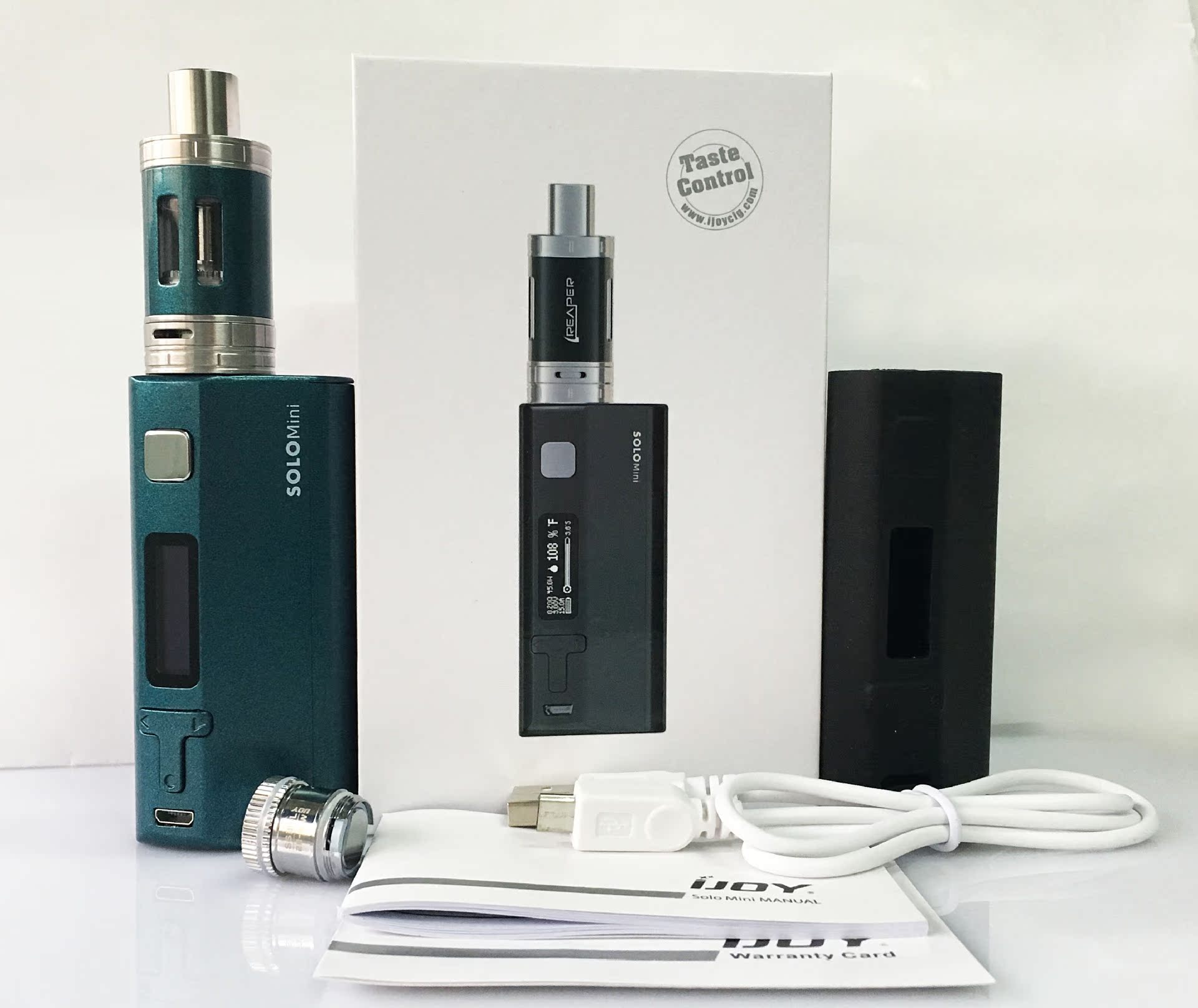 solo mini 温控调压盒子电子烟套装新款80w大烟雾正品戒烟蒸汽烟