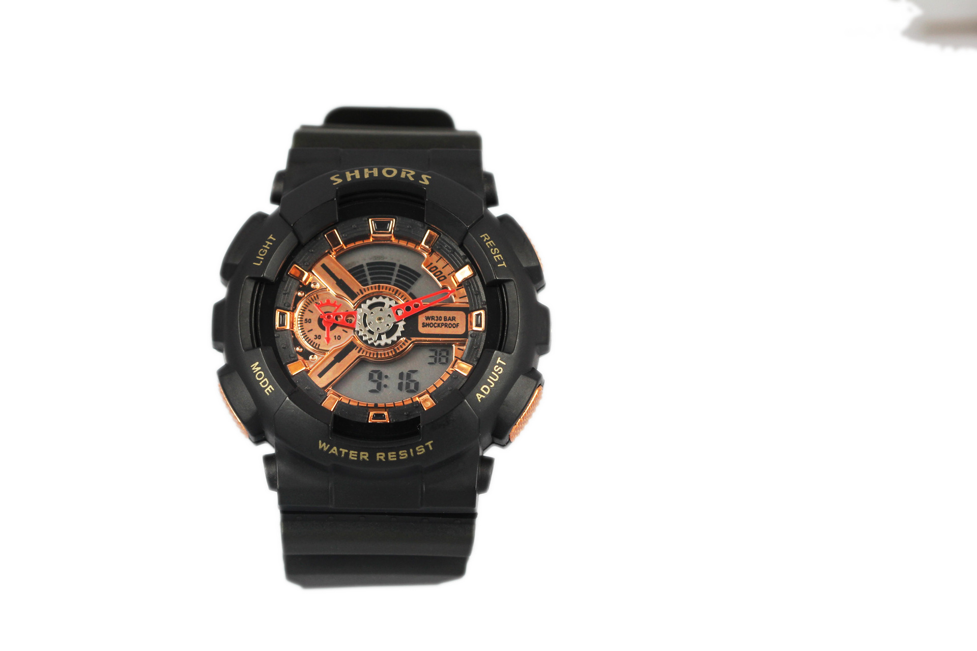 圣猴时shhors时尚个性潮流防水多功能户外男女电子表