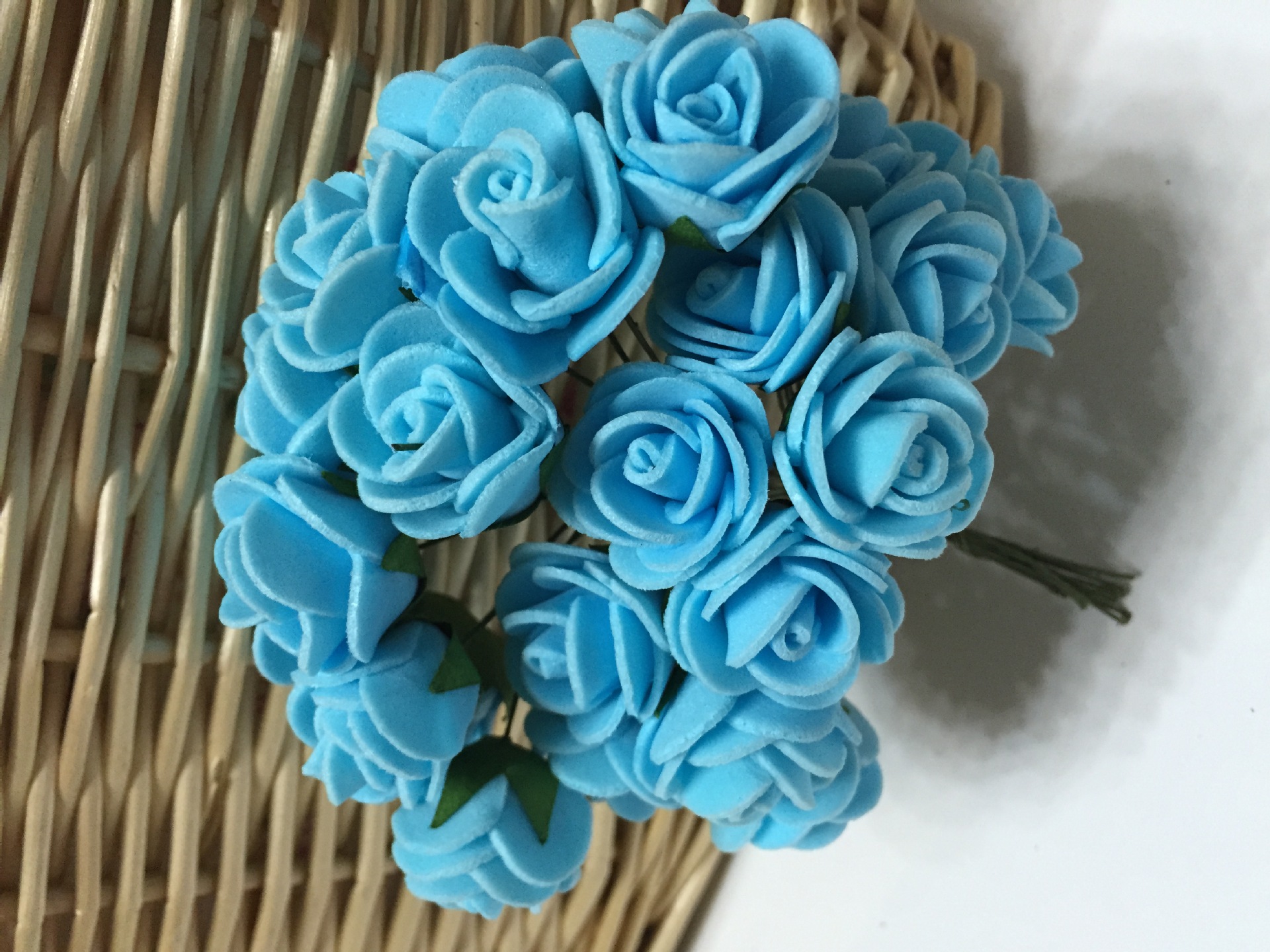 5cm泡沫花 花环材料 花环配件泡沫花花批发喜糖盒装饰配饰