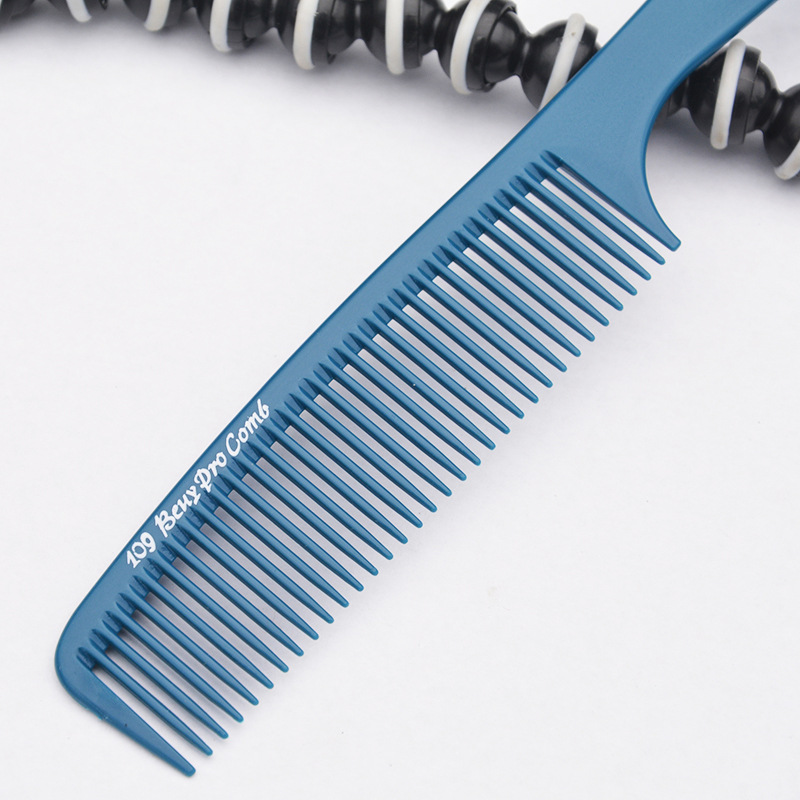 苹果平头梳108 109专业美发梳美发师理发梳子剪发专用梳子裁发梳