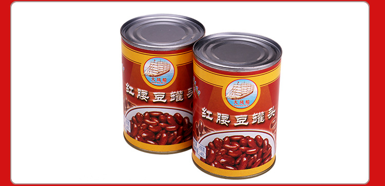 供应红腰豆罐头 罐装红腰豆小吃 绿色粗粮罐头 豆类罐头食.