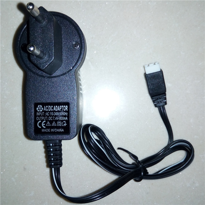 7.4v锂电池平衡充电器遥控飞机航模车模充电器带过充保护现货批发