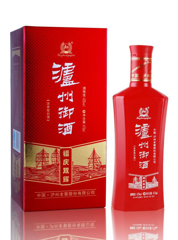 泸州御酒 38度红瓶 浓香型 白酒批发 馈赠佳品