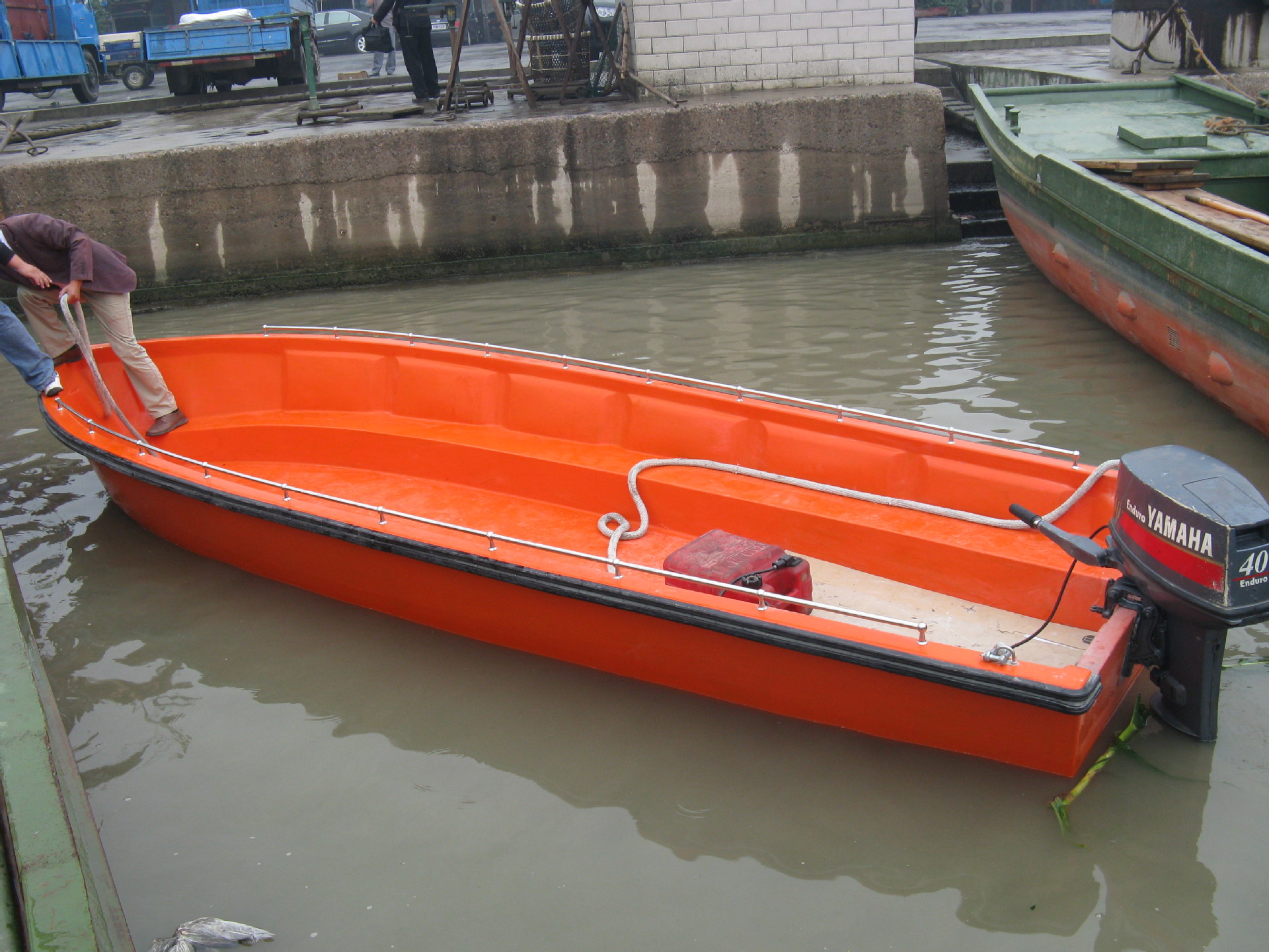 600冲锋舟抗洪抢险 工作艇