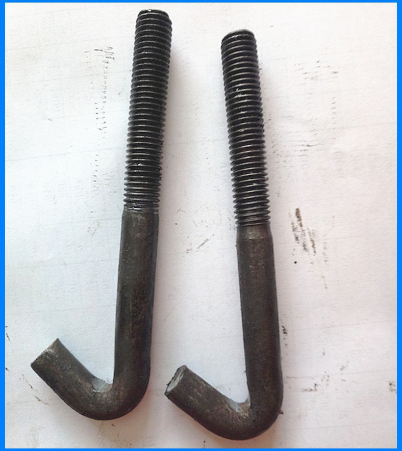 供应勾头螺栓 7字9字地脚螺丝 定制铁问号钩子 钢结构斜拉条 厂家