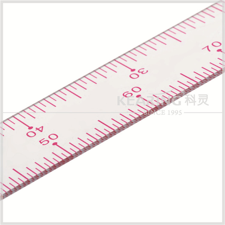 正品科灵8502 内置刻度 1/4和1/5 多功能设计尺 服装裁剪直尺