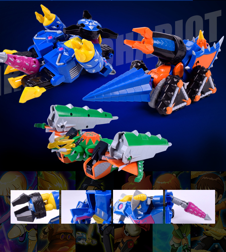 斗龙战士2变型儿童卡通动漫机器人玩具 男孩合体变形玩具特价批发