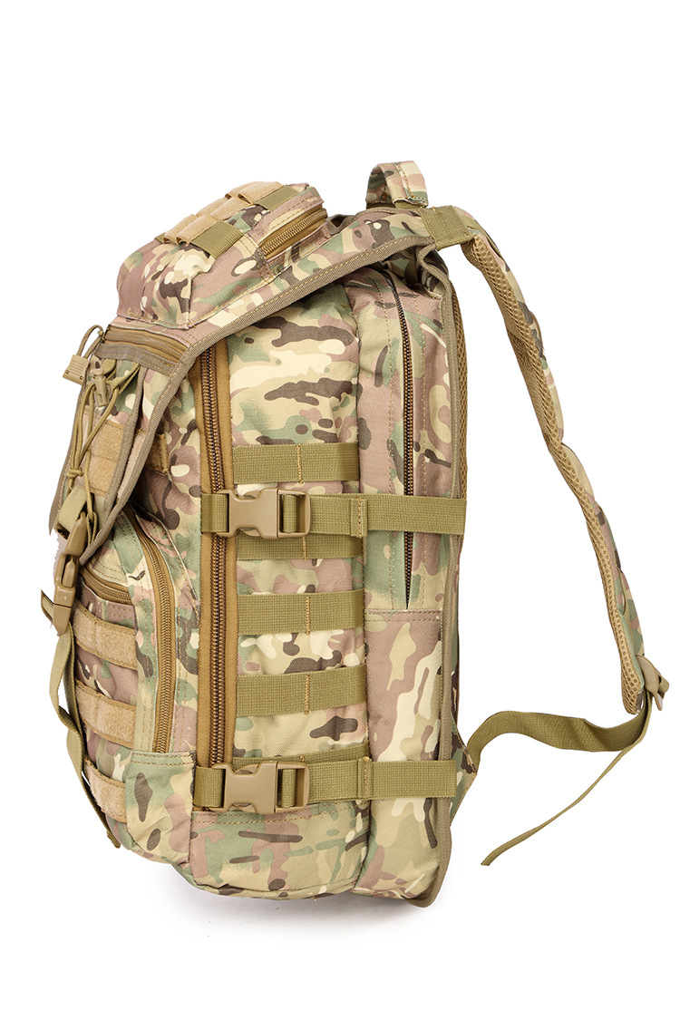 x7战术攻击双肩背包男士美军装备迷彩野战