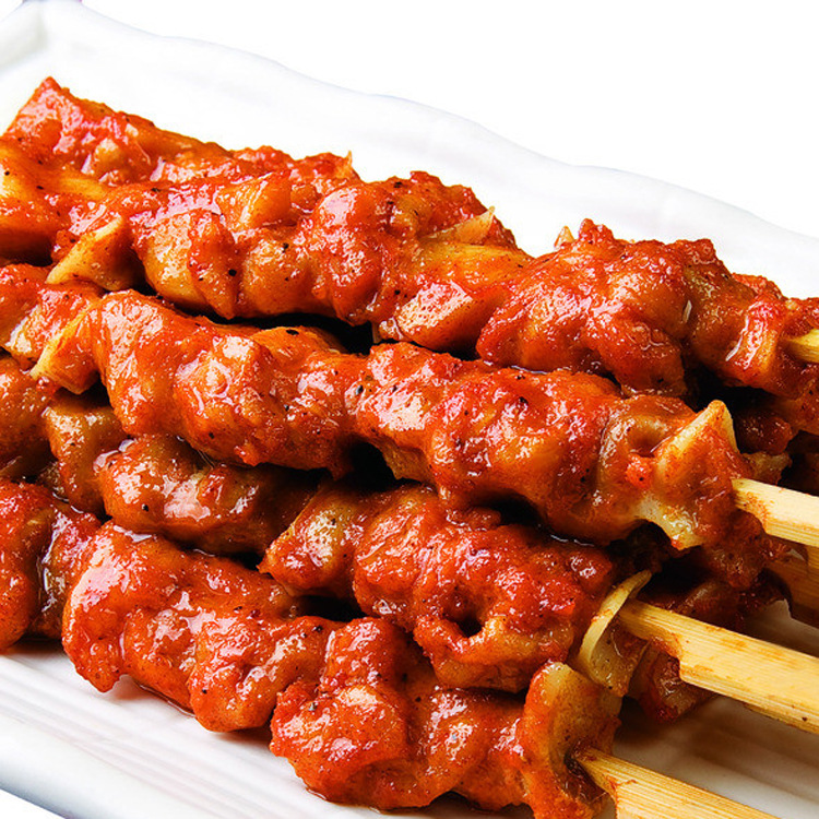 批发六和速冻食品骨肉相连鸡肉串脆骨烧烤料理食材900g10袋箱