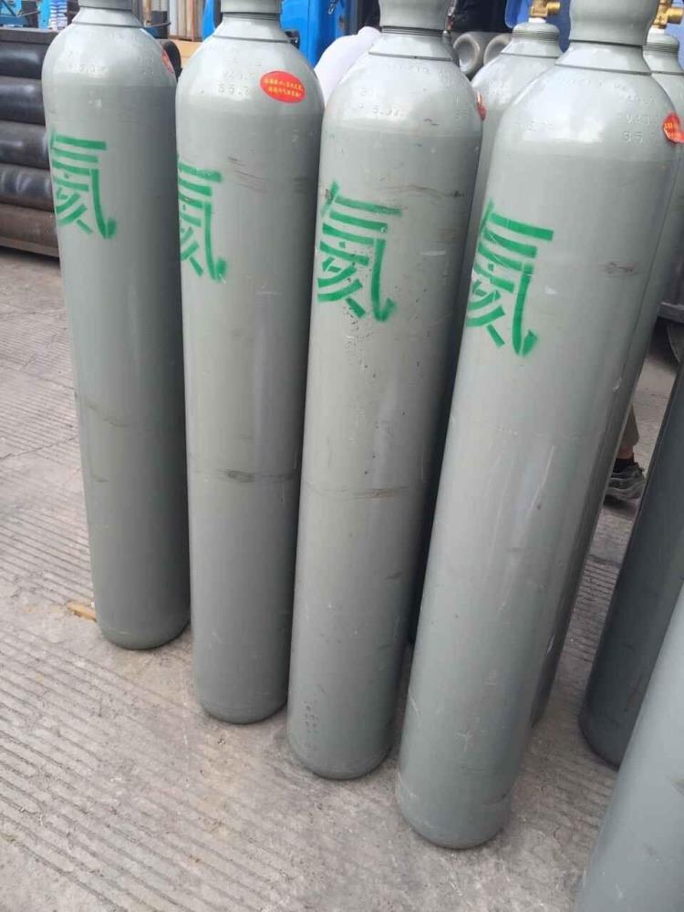 大瓶氦气上海厂家批发40升高纯氦气罐气球飞艇充气检漏专用氦气